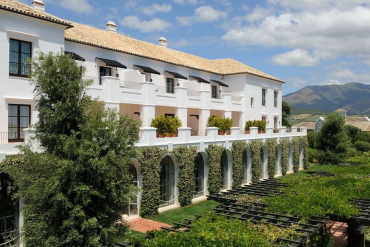 Hotel gardens